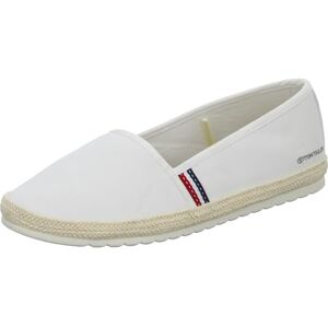 TOM TAILOR Dames 7490090001 platte slipper, wit, 37 EU, wit, 37 EU TOM TAILOR Dames 7490090001 platte slipper, wit, 37 EU, wit, 37 EU