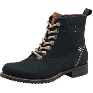 Tamaris Dames Lace Boot Flat 1-25298-45 enkellaarsjes, marineblauw, 42 EU, Donkerblauw, 42 EU Tamaris Dames Lace Boot Flat 1-25298-45 enkellaarsjes, marineblauw, 42 EU, Donkerblauw, 42 EU