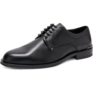 Tommy Hilfiger Heren Hilfiger Thunit LTH schoen Fm0fm05533 Derby, Zwart, 46 EU Tommy Hilfiger Heren Hilfiger Thunit LTH schoen Fm0fm05533 Derby, Zwart, 46 EU