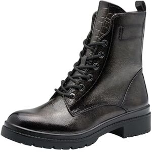 Tamaris Dames Lace Boot Flat 1-25236-43 enkellaarsjes, antraciet PAT, 39 EU, Antraciet Pat, 39 EU Tamaris Dames Lace Boot Flat 1-25236-43 enkellaarsjes, antraciet PAT, 39 EU, Antraciet Pat, 39 EU