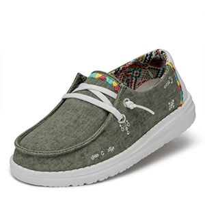 HEYDUDE Hey Dude Wendy Youth Boho Moccasin, Olive, 31 EU, olijfgroen, 31 EU HEYDUDE Hey Dude Wendy Youth Boho Moccasin, Olive, 31 EU, olijfgroen, 31 EU