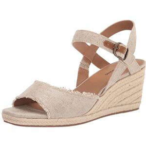 Lucky Brand Mindra, espadrilles met sleehak voor dames, Natuurlijke plaat, 36 EU Lucky Brand Mindra, espadrilles met sleehak voor dames, Natuurlijke plaat, 36 EU