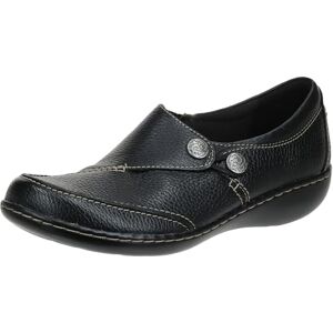 Clarks Ashland Lane Q, mocassins voor dames, Amerikaanse vrouwen, Zwart, 39.5 EU Breed Clarks Ashland Lane Q, mocassins voor dames, Amerikaanse vrouwen, Zwart, 39.5 EU Breed