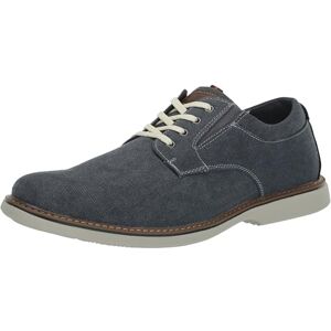 Nunn Bush Heren Otto Canvas Plain Toe veterschoen Oxford, donkerblauw, 42,5 EU, donkerblauw, 42.5 EU Breed Nunn Bush Heren Otto Canvas Plain Toe veterschoen Oxford, donkerblauw, 42,5 EU, donkerblauw, 42.5 EU Breed