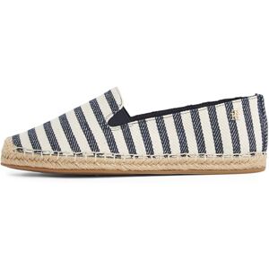 Tommy Hilfiger Nautical Stripe Fw0fw08653 espadrilles voor dames, Blue Space Blue Itacha Stripes, 36 EU Tommy Hilfiger Nautical Stripe Fw0fw08653 espadrilles voor dames, Blue Space Blue Itacha Stripes, 36 EU