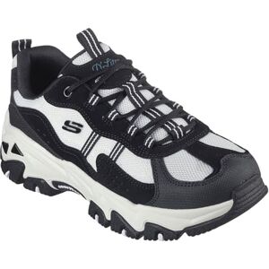 Skechers D'Lites Hiker Zwart/Wit Sneakers Skechers D'Lites Hiker Zwart/Wit Sneakers