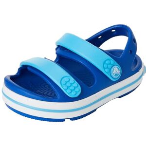 Crocs Jungen Unisex Kinder Crocband Cruiser T Sandale, Blauwe Bolt/Venetiaans Blauw, 19/20 EU Crocs Jungen Unisex Kinder Crocband Cruiser T Sandale, Blauwe Bolt/Venetiaans Blauw, 19/20 EU