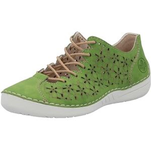 Rieker Dames 52518 Veterschoenen, groen, 36 EU, groen, 36 EU Rieker Dames 52518 Veterschoenen, groen, 36 EU, groen, 36 EU