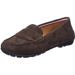 Geox Dames D Kosmopolis + Grip Moccasin, koffie, 37.5 EU Geox Dames D Kosmopolis + Grip Moccasin, koffie, 37.5 EU