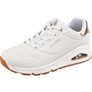 Skechers dames Uno Golden Air sportschoenen, White Durabuck/Mesh Trim, 42 EU Skechers dames Uno Golden Air sportschoenen, White Durabuck/Mesh Trim, 42 EU
