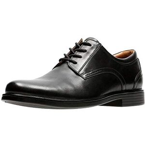 Clarks Un Aldric Lace Derby's voor heren, zwart leder, 41.5 EU Breed Clarks Un Aldric Lace Derby's voor heren, zwart leder, 41.5 EU Breed