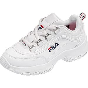 FILA Strada Sneakers voor kinderen, Wit, 30 EU FILA Strada Sneakers voor kinderen, Wit, 30 EU