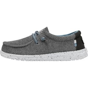 HEYDUDE Hey Dude Wally Youth Sox Moccasin Jongens, Sharskin, 34 EU HEYDUDE Hey Dude Wally Youth Sox Moccasin Jongens, Sharskin, 34 EU