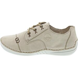 Rieker 52520 lage veterschoenen voor dames, beige, 39 EU, beige, 39 EU Rieker 52520 lage veterschoenen voor dames, beige, 39 EU, beige, 39 EU