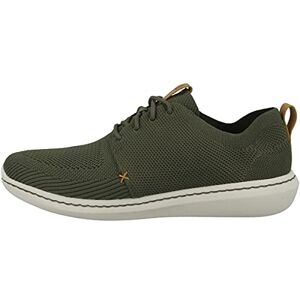 Clarks Step Urban Mix Low-Top Sneakers voor heren, Kaki, 45 EU Clarks Step Urban Mix Low-Top Sneakers voor heren, Kaki, 45 EU