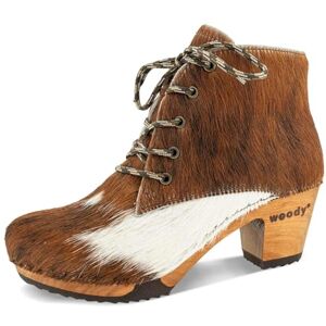 woody Betty enkellaarsjes voor dames, naturel, 36 EU, naturel, 36 EU woody Betty enkellaarsjes voor dames, naturel, 36 EU, naturel, 36 EU