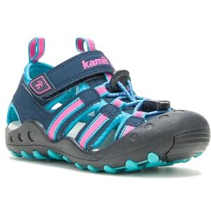 Kamik Crab Wandelsandalen voor kinderen, uniseks, Turquoise Navy Teal Nte, 21 EU Kamik Crab Wandelsandalen voor kinderen, uniseks, Turquoise Navy Teal Nte, 21 EU
