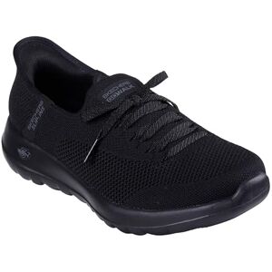 Skechers GO Walk Joy Abby instapper voor dames, Zwart Textiel Trim, 42 EU Skechers GO Walk Joy Abby instapper voor dames, Zwart Textiel Trim, 42 EU