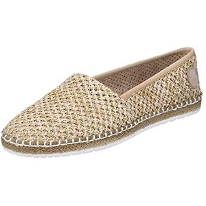 Rieker Dames Flats M2278, espadrilles voor dames, beige, 36 EU Rieker Dames Flats M2278, espadrilles voor dames, beige, 36 EU