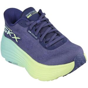 Skechers Womens Max demping Endeavour Hallandale handsfree instappers, Marineblauw/Lime, 36.5 EU Skechers Womens Max demping Endeavour Hallandale handsfree instappers, Marineblauw/Lime, 36.5 EU