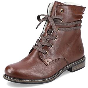 Rieker Dames veterlaarzen 71229, dameslaarzen, bruin 22, 41 EU Rieker Dames veterlaarzen 71229, dameslaarzen, bruin 22, 41 EU