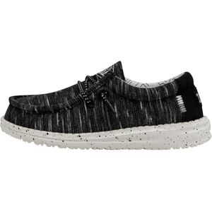 HEYDUDE Hey Dude Wally Youth Stretch Moccasin, zwart, 33 EU, zwart, 33 EU HEYDUDE Hey Dude Wally Youth Stretch Moccasin, zwart, 33 EU, zwart, 33 EU