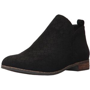 Dr.Scholl's SHOES Dr. Scholl's Shoes Rate enkellaarsjes voor dames, microvezel, zwart, 40.5 EU Dr.Scholl's SHOES Dr. Scholl's Shoes Rate enkellaarsjes voor dames, microvezel, zwart, 40.5 EU