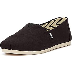 TOMS Alpargata Cotton Canvas Womens Black Espadrilles-UK 4 / EU 36.5 TOMS Alpargata Cotton Canvas Womens Black Espadrilles-UK 4 / EU 36.5