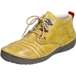 Rieker Dames 52509 Veterschoenen, geel, 36 EU Rieker Dames 52509 Veterschoenen, geel, 36 EU