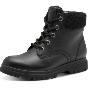 Tamaris Dames WL Lace Boot 1-26299-45 Sneeuwlaarzen, Black Leather, 39 EU, zwart leder, 39 EU Tamaris Dames WL Lace Boot 1-26299-45 Sneeuwlaarzen, Black Leather, 39 EU, zwart leder, 39 EU