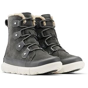Sorel Explorer II Joan Faux Fur waterdichte winterlaarzen voor dames, Grijs Grill Fawn, 37 EU Sorel Explorer II Joan Faux Fur waterdichte winterlaarzen voor dames, Grijs Grill Fawn, 37 EU