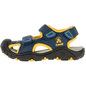 Kamik Unisex Seaturtle2 Gesloten sandalen voor kinderen, Blauw Navy Citrus Nci, 26 EU Kamik Unisex Seaturtle2 Gesloten sandalen voor kinderen, Blauw Navy Citrus Nci, 26 EU