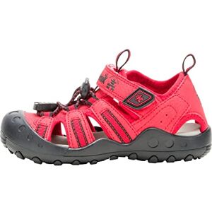 Kamik Unisex Crab Platte sandalen voor kinderen, rood, 23 EU Kamik Unisex Crab Platte sandalen voor kinderen, rood, 23 EU