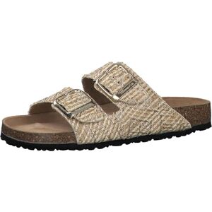 Tamaris 1-27534-42 Instappers voor dames, Lt Gold Struct, 37 EU Tamaris 1-27534-42 Instappers voor dames, Lt Gold Struct, 37 EU