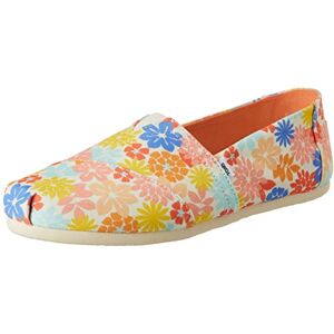 TOMS Platte instappers met Alpargata-print voor dames, Natuurlijke wilde bloemen, 36 EU TOMS Platte instappers met Alpargata-print voor dames, Natuurlijke wilde bloemen, 36 EU
