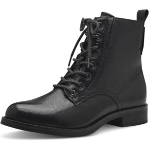 Tamaris Comfort Enkellaarzen voor dames, vetersluiting, met ritssluiting, herfst, zwart, 38 EU Tamaris Comfort Enkellaarzen voor dames, vetersluiting, met ritssluiting, herfst, zwart, 38 EU