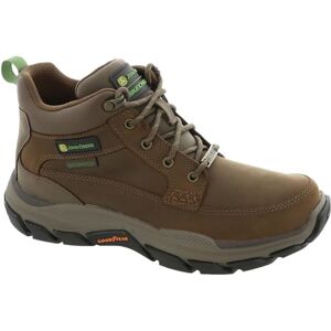Skechers X John Deere Respected Landin enkellaars voor heren, Bruin, 47.5 EU Skechers X John Deere Respected Landin enkellaars voor heren, Bruin, 47.5 EU