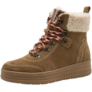 Tamaris Dames Comfort WL Lace Boot Duo-tex sneeuwlaarzen, cappuccino, 42 EU, cappuccino, 42 EU Tamaris Dames Comfort WL Lace Boot Duo-tex sneeuwlaarzen, cappuccino, 42 EU, cappuccino, 42 EU