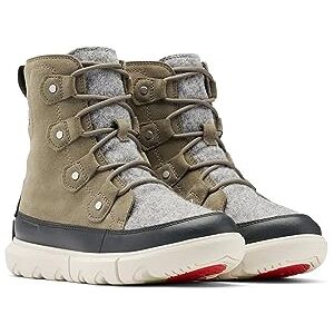 Sorel Explorer II Joan Winterlaarzen van imitatiebont voor dames, waterdicht, winterlaarzen, Salie Fawn Explorer 2 Joan Vilt, 39 EU Sorel Explorer II Joan Winterlaarzen van imitatiebont voor dames, waterdicht, winterlaarzen, Salie Fawn Explorer 2 Joan Vilt, 39 EU