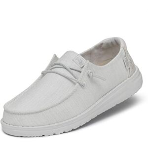 HEYDUDE Hey Dude Wendy Youth Glitter Moccasin, Cloud Dust, 31 EU, Cloud Dust, 31 EU HEYDUDE Hey Dude Wendy Youth Glitter Moccasin, Cloud Dust, 31 EU, Cloud Dust, 31 EU