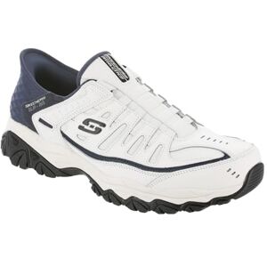 Skechers Heren Afterburn M. Fit Grill Kapitein, Wit/Navy, 45 EU Skechers Heren Afterburn M. Fit Grill Kapitein, Wit/Navy, 45 EU