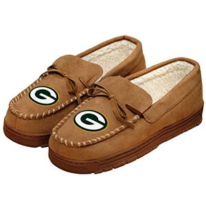 FOCO Green Bay Packers NFL Mens Team Logo Moccasin Slippers S FOCO Green Bay Packers NFL Mens Team Logo Moccasin Slippers S