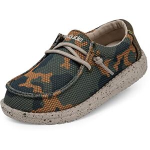 HEYDUDE Hey Dude Wally Youth Sox, Moccasin kinderen en jongeren, Groen Army Camo, 31 EU HEYDUDE Hey Dude Wally Youth Sox, Moccasin kinderen en jongeren, Groen Army Camo, 31 EU