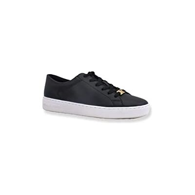 Michael Kors Model - Zwarte Lederen Sneakers - Sneakers Michael Kors Model - Zwarte Lederen Sneakers - Sneakers