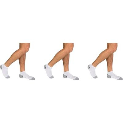 DIM Socquette Courte Calcetín Sneakers voor heren, blanc, 43-46 EU DIM Socquette Courte Calcetín Sneakers voor heren, blanc, 43-46 EU