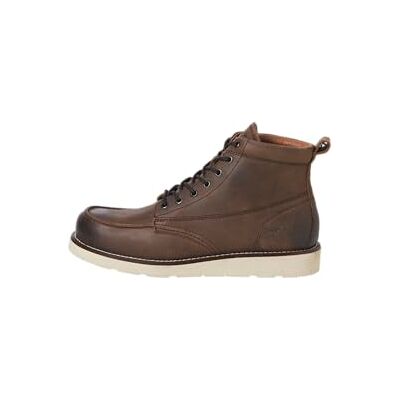 JACK & JONES heren Jfwtoronto Leather Boot Styd LnJfwtoronto lederen laars Styd Ln JACK & JONES heren Jfwtoronto Leather Boot Styd LnJfwtoronto lederen laars Styd Ln