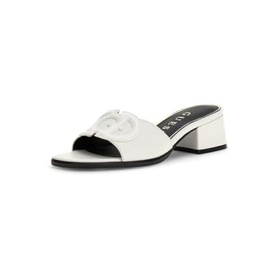 GUESS Cerinna damessandalen, Heelheeld, wit, 40 EU GUESS Cerinna damessandalen, Heelheeld, wit, 40 EU