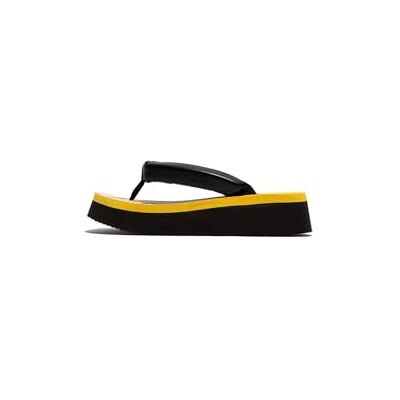 Fly London Dames COLY287FLY Sandaal, Zwart/Geel, 3 UK, Zwart Geel, 36 EU Fly London Dames COLY287FLY Sandaal, Zwart/Geel, 3 UK, Zwart Geel, 36 EU