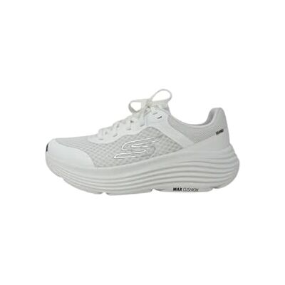 Skechers Max Cushioning Endeavour Canova Sneakers voor dames, Wit Synthetisch Zwart Trim, 37 EU Skechers Max Cushioning Endeavour Canova Sneakers voor dames, Wit Synthetisch Zwart Trim, 37 EU