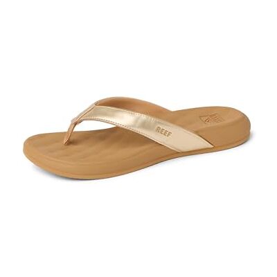 REEF Kussen Melody Flip Flops voor dames, Champagne, 36 EU REEF Kussen Melody Flip Flops voor dames, Champagne, 36 EU